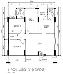 Blk 790 Woodlands Avenue 6 (Woodlands), HDB 4 Rooms #603136341